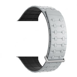 สายนาฬิกาซิลิโคนแม่เหล็กแข็งแรงสายรัดข้อมือ I Watch 10/9/8 ULTRA 2 42/44/45/49mm ปรับได้สำหรับ Apple Watch - Product Image 5