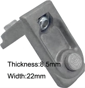 Aksesori Perangkat Keras Pintu Jendela Profil Aluminium Konektor Sudut Aluminium - Product Image 4