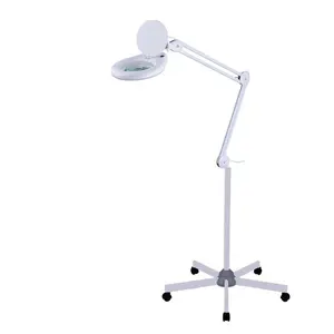 Intbright Floor Stand untuk Lampu Pembesar Lantai Industri Lengan Fleksibel Ramping Nail Art