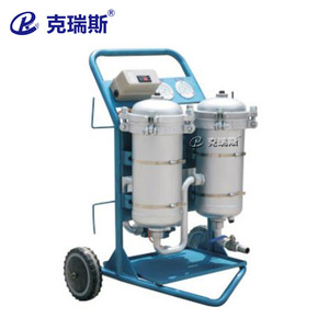Filtro de aceite portátil Kres Filter tipo Push LyC-B de doble cilindro para lubricación y filtrado a prueba de explosiones de aceite hidráulico - Product Image 1