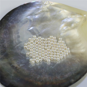 2-3mm Half Drilled Undrilled Small Tiny Size Wholesale Round White Natural Color <strong>Fresh</strong> <strong>Water</strong> <strong>Pearls</strong> Freshwater Loose <strong>Pearl</strong> <strong>2mm</strong> - Product Image 2