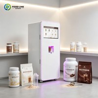 Distributeur automatique de boissons protéinées en acier inoxydable de qualité alimentaire, sanitaire et antirouille