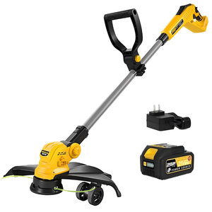 Lanceforce 15 inch 21V snoerloze borstelloze grastrimmer/onkruidtrimmer met lithium-ion accu, tuinsnijmachine - Product Image 1