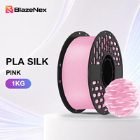Filament PLA Soie Premium Faible Déformation Impression Lisse Faible Odeur Finition Haute Brillance Qualité Supérieure 1,75 mm 1 KG Résultats Fiables Imprimante 3D
