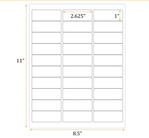 Tùy chỉnh nhiệt giấy nhãn dính địa chỉ vận chuyển nhãn SKU Sticker A4 địa chỉ mã vạch nhãn dán nhãn vận chuyển - Product Image 6