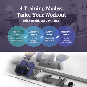 Xách tay điện mini cánh tay tập thể dục xe đạp đạp seniors' phòng tập thể dục bước cho chân Workout cơ giới thu nhỏ Exerciser - Product Image 2