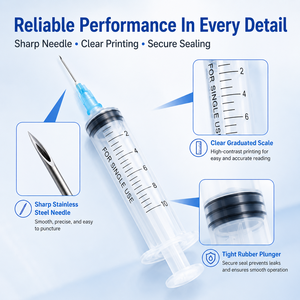 <span class=keywords><strong>Seringue</strong></span> à pointe Luer Slip avec <span class=keywords><strong>aiguille</strong></span>, à graduation claire et contrôle précis du liquide, pour cliniques, laboratoires et distributeurs, achat en gros, livraison rapide - Product Image 5