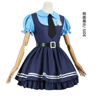 BAIGE Cosplay robe pour femmes Cosplay Anime Judy robe dessin animé Joint Style robe Cosplay femme de chambre lapin tissu