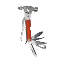 Marteau brise-vitre portable multifonctionnel bricolage avec manche en bois OEM personnalisable AWL scie couteau ouvre-bouteille pour le Camping