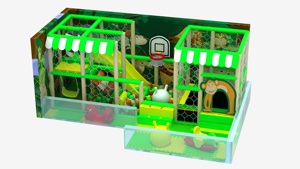 Equipo de Juegos Interactivo para Niños en Interiores con Temática de Jungla, Estructura de Juego Suave para Entretenimiento y Aprendizaje Infantil - Product Image 5