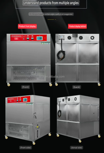 Touchscreen-UV-Klimakammer mit Bestrahlungsstärkeregulierung und Temperatursensor mit schwarzem Panel - Product Image 6