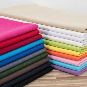 Tela de poliéster cepillado doble para ropa de yoga, tejido elástico de cuatro vías, 95% poliéster, 5% <span class=keywords><strong>spandex</strong></span>, venta al por mayor de fábrica - Product Image 1