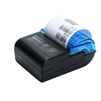Printer Thermal Portabel Mini ODM/OEM Ukuran Kecil Minimal 58mm, Printer Portabel Mini BT/Nirkabel untuk Android dan IOS BT-II