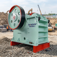 Concasseur à mâchoires puissant, équipement de concassage du granit et du basalte, machinerie de concassage grossier robuste pour l'exploitation minière