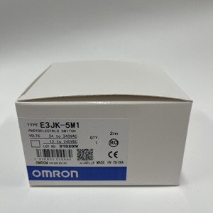 ใหม่และเป็นของแท้ 100% สวิตช์โฟโตอิเล็กทริค Omron รุ่น E3JK-5M1 - Product Image 1