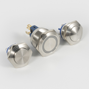 Interrupteur momentané métallique IP65 de 12 mm, 16 mm, 19 mm, 22 mm, 25 mm pour unité de machine agitateur - Product Image 4