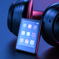 Pemutar MP3 Metal A6 32GB, Layar 2.8 inci, Radio FM, Pembaca E-Book, Perekam Suara, Mendukung Lossless FLAC/WAV/APE