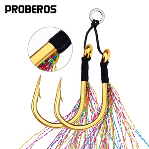 PROBEROS Barco <span class=keywords><strong>de</strong></span> pesca al curricán <span class=keywords><strong>caballo</strong></span> <span class=keywords><strong>de</strong></span> potencia línea principal atada con anzuelo Luya a granel - Product Image 4
