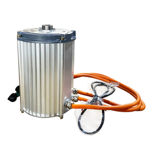 มอเตอร์ไร้แปรงถ่าน PMSM 48V 5000W สำหรับเพลาล้อหลังรถกอล์ฟ พร้อมชุดควบคุมแม่เหล็ก - Product Image 5