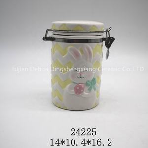 Article de <span class=keywords><strong>cuisine</strong></span> lapin en céramique peint à <span class=keywords><strong>la</strong></span> main pour <span class=keywords><strong>la</strong></span> décoration de Pâques - Product Image 2