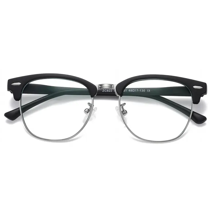 Zilead — lunettes Anti-rayon bleu pour enfants, verres à monture métallique, deux couleurs, Anti-lumière bleue, nouveau Design