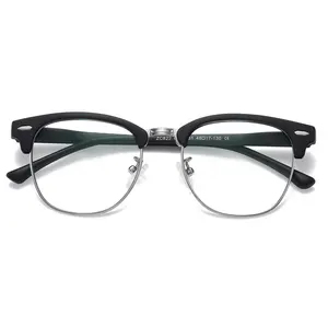 New Design Children's Anti Blue Ray Glasses TR & Metal Frame Double Colors Kids Blue Light Blocking Glasses