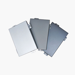 Plaque en aluminium moderne, en alliage d'aluminium, à panneau unique, thermolaquée, utilisée pour les façades de bâtiments commerciaux et de villas. - Product Image 1