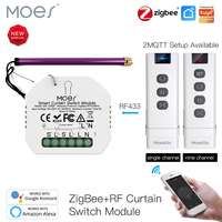 Module d'interrupteur intelligent ZigBee DIY RF433 Tuya pour stores électriques motorisés, moteur de volet roulant