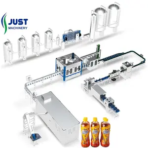 CE 1000-30000 bph complete automatic ice tea hot filling machine