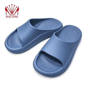 Sandalias de EVA Suaves con Suela Gruesa Tipo Nube, Logotipo Personalizado, Venta al Por Mayor, Antideslizantes, para Interiores y Exteriores, Pantuflas Casuales - Product Image 3