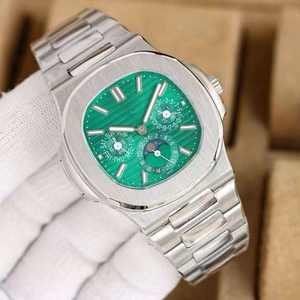 2025 montre mécanique haut de gamme pour hommes avec bracelet en acier et cadran bleu montre mécanique multifonction pour hommes - Product Image 3