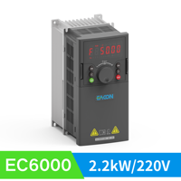 Variateur de fréquence triphasé EC6000 220V 2,2kW, variateurs de fréquence AC, inverseurs de fréquence, VSD, VFD