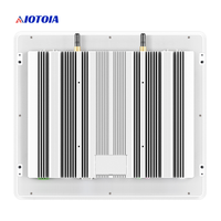 Tablet Layar Sentuh PC Panel Industri Tanpa Kipas 12,1 Inci Q-P12RWH-T Komputer HMI Tertanam