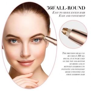 Womens Electric Eyebrow Trimmer Eye Brow Shaper Pencil <b>Face</b> Hair Remover Portable Maternal and Child Home Appliances - Product Image 3