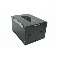 Armoire de serveur réseau 19'' en acier laminé à froid SPCC 6U sur mesure, norme internationale, moule privé, directement de l'usine source