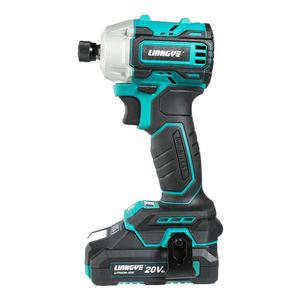 Atornillador de Impacto Compacto Recargable de 3 Velocidades, Herramienta Eléctrica Inalámbrica de 20V sin Escobillas con Batería y Cargador Rápido - Product Image 1