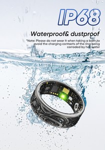 Bague connectée étanche avec suivi d'activité et commutation vidéo, compatible iOS et Android, pour hommes et femmes, bague <span class=keywords><strong>de</strong></span> santé - Product Image 5