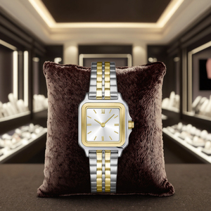 Nouvelle arrivée, <span class=keywords><strong>montre</strong></span> élégante pour femmes, bracelet en acier inoxydable, verre saphir, étanche, montres à <span class=keywords><strong>quartz</strong></span> personnalisées pour femmes et filles - Product Image 5