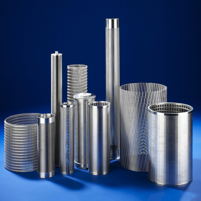 Factory direct supply 304 316 stainless steel wire mesh pipe tube cartridges filter