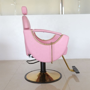 Hydraulic Adjustable Headrest 360 Degree Swivel Hair Stylist Cutting Chairs Barber Chair Salon Chair - Product Image 4