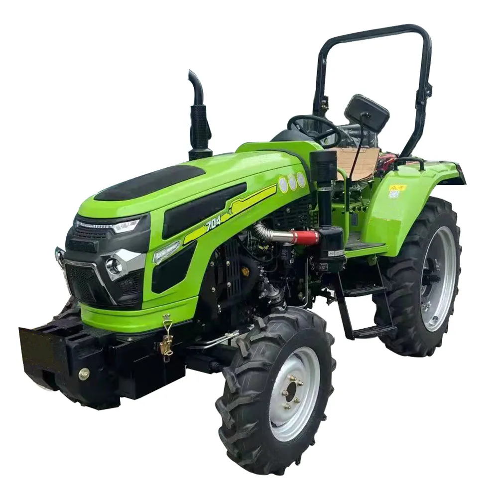 Farming ploughing equipment agricultural tractors mini 4x4 garden farm tractor 4wd small 4 wheel tractores para arar