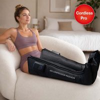 Bottes de massage à compression Y68 de haute qualité, faciles à transporter, pressothérapie, 3 modes d'arrêt automatique, masseur de jambes avec chaleur et compression