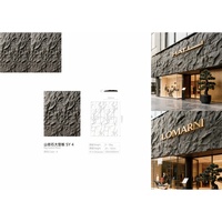 Grands panneaux muraux en plastique imitation roche de montagne, écologiques et imperméables, garantie 5 ans, pour chambre, appartement, hôtel, salon, intérieur