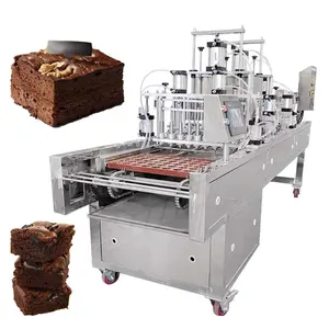 La mia macchina per la produzione di torte macchina per la produzione di torte depositante pastella macchina automatica per il riempimento di torte