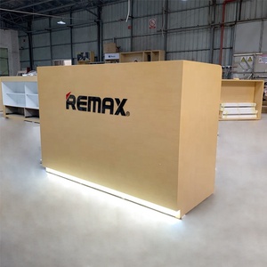 Mostrador de Recepción Portátil con Luz LED para Tiendas de Teléfonos en Centros Comerciales, Clínicas Pequeñas - Product Image 2