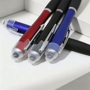 Promoting Cheap Plastic Ballpoint Logo Signing With an <b>Led</b> Light Custom Pen for Enterprise Advertising Promotion - Product Image 4