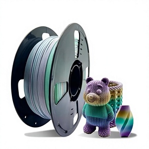 Matte <b>PLA</b> Filament 1.75mm Gradient Color 3D Printing Material for Creative Models and Toys - Product Image 1