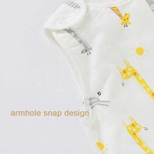 Sac de couchage Double face en coton biologique, sac de couchage pour bébé, avec fermeture éclair, 1,5 tog - Product Image 3