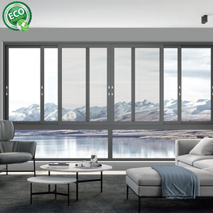 Ventana Corredera de Aluminio HK de 36x48 pies con Mosquitera, Triple Riel y Vidrio Templado - Product Image 1