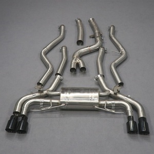 High-performance Valvetronic Catback Exhaust With Rear Exhaust Muffler & Tips for Bmw M340I G20 2020-2023 3.0T B58 Exhaust Pipe - Product Image 3